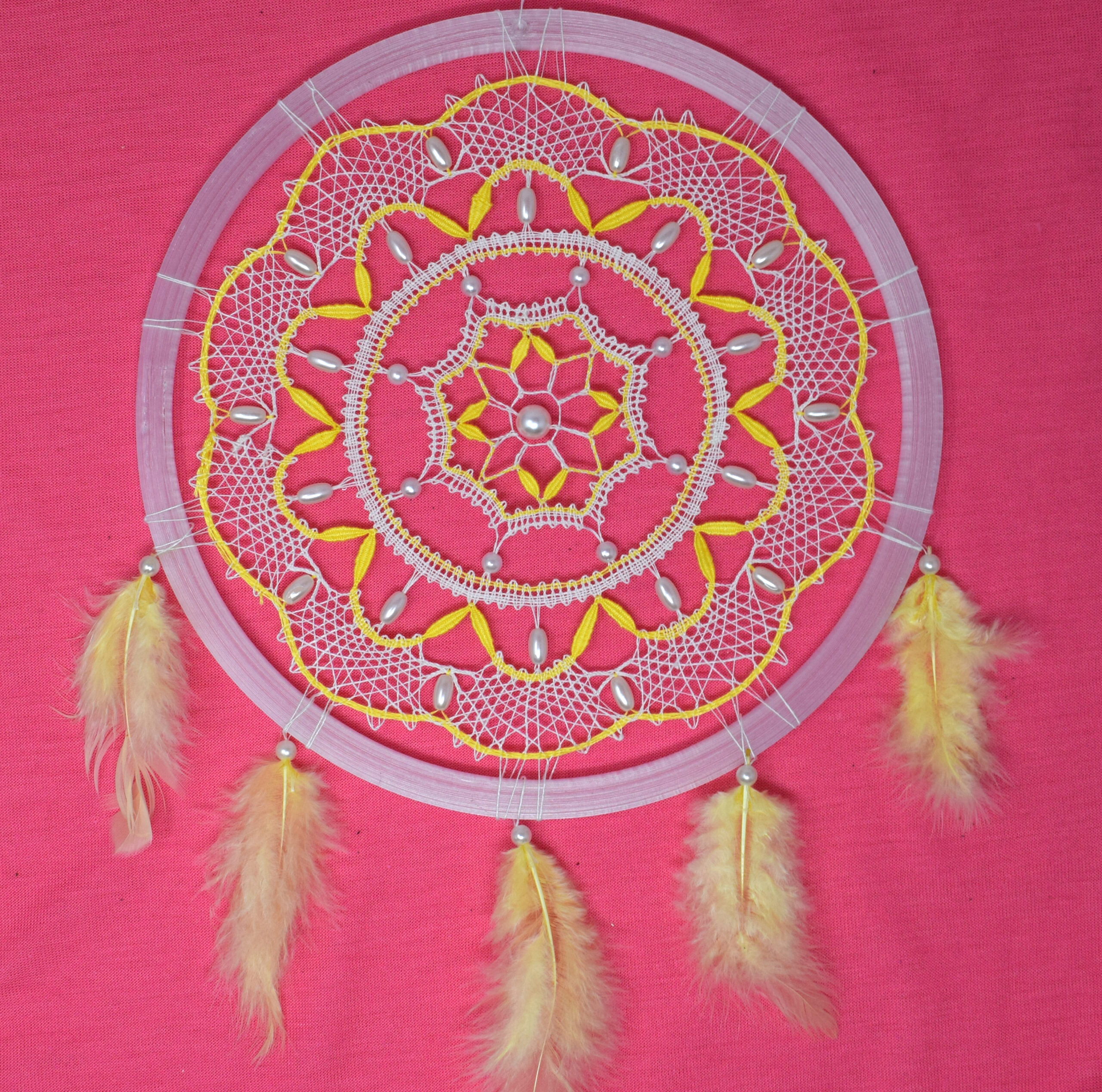 geklöppelter Traumfänger Muschel